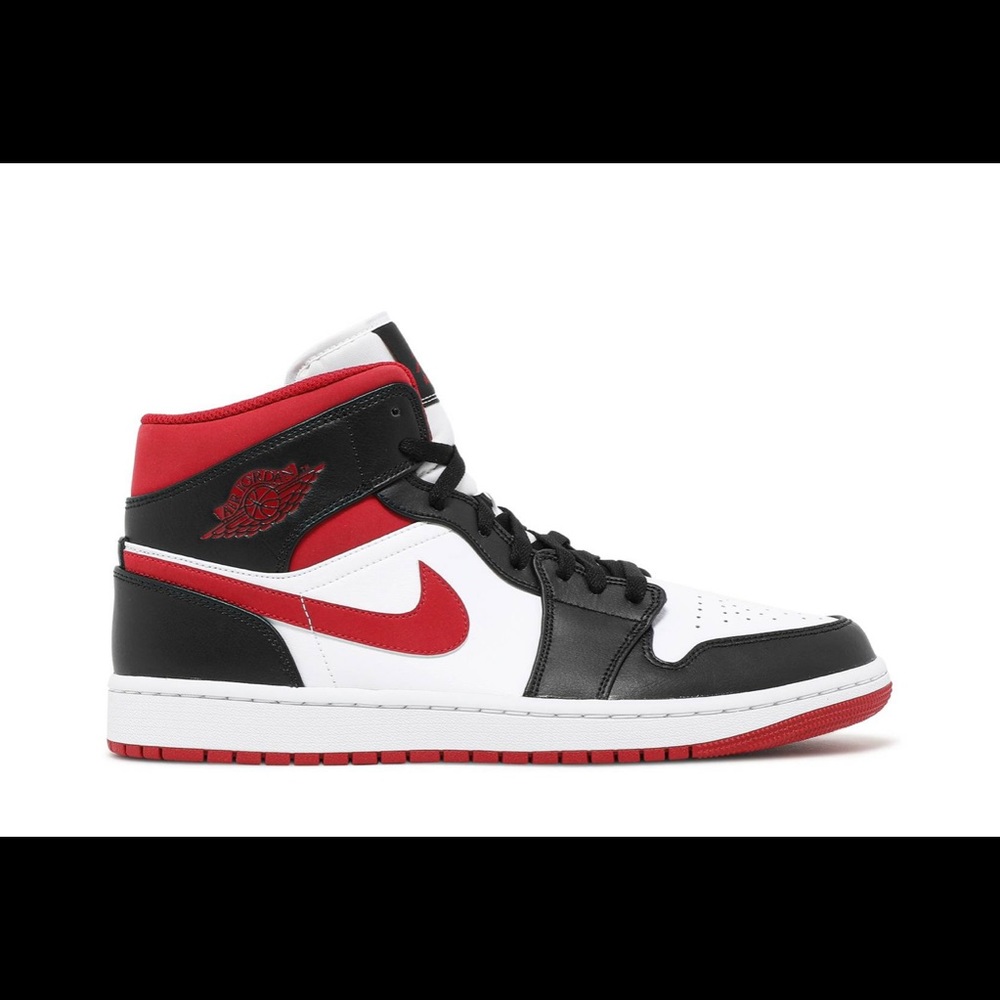 Air Jordan 1 Mid “Black Gym Red” (W)